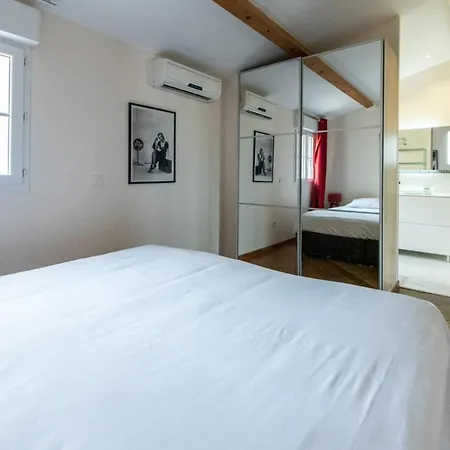 Beautiful 1 Bed Apt W/balcony Nr Le Suquet דירה