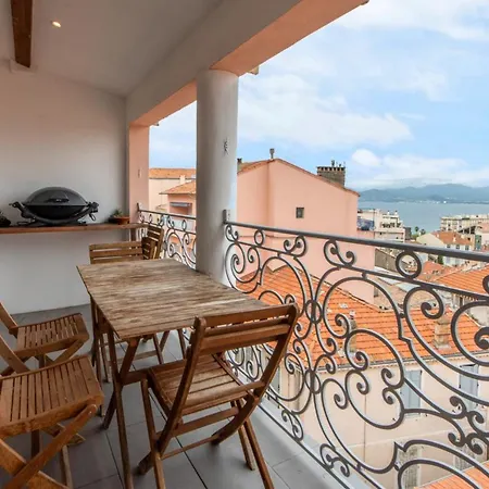 Beautiful 1 Bed Apt W/balcony Nr Le Suquet קאן